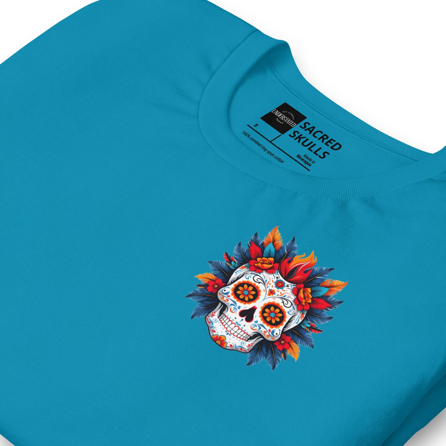 Vibrant Sugar Skull Tee