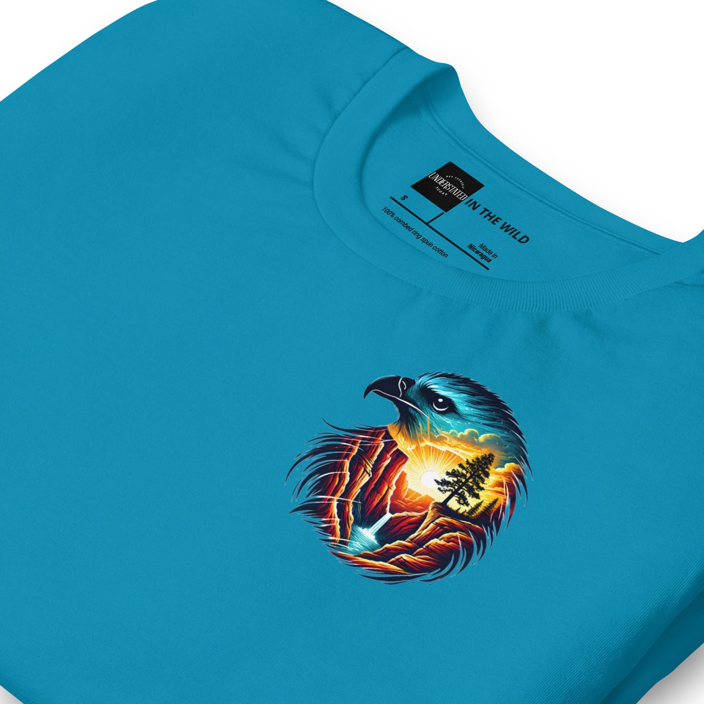 Majestic Canyon Eagle Nature Tee