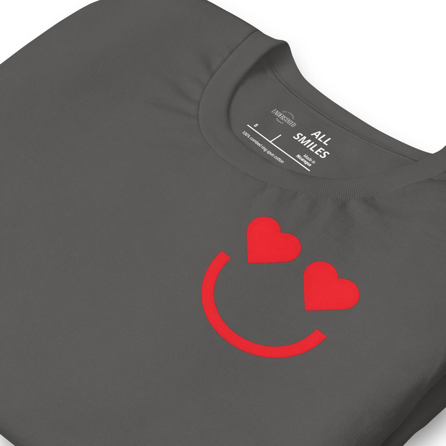 Men's Red Heart Eyes Tee