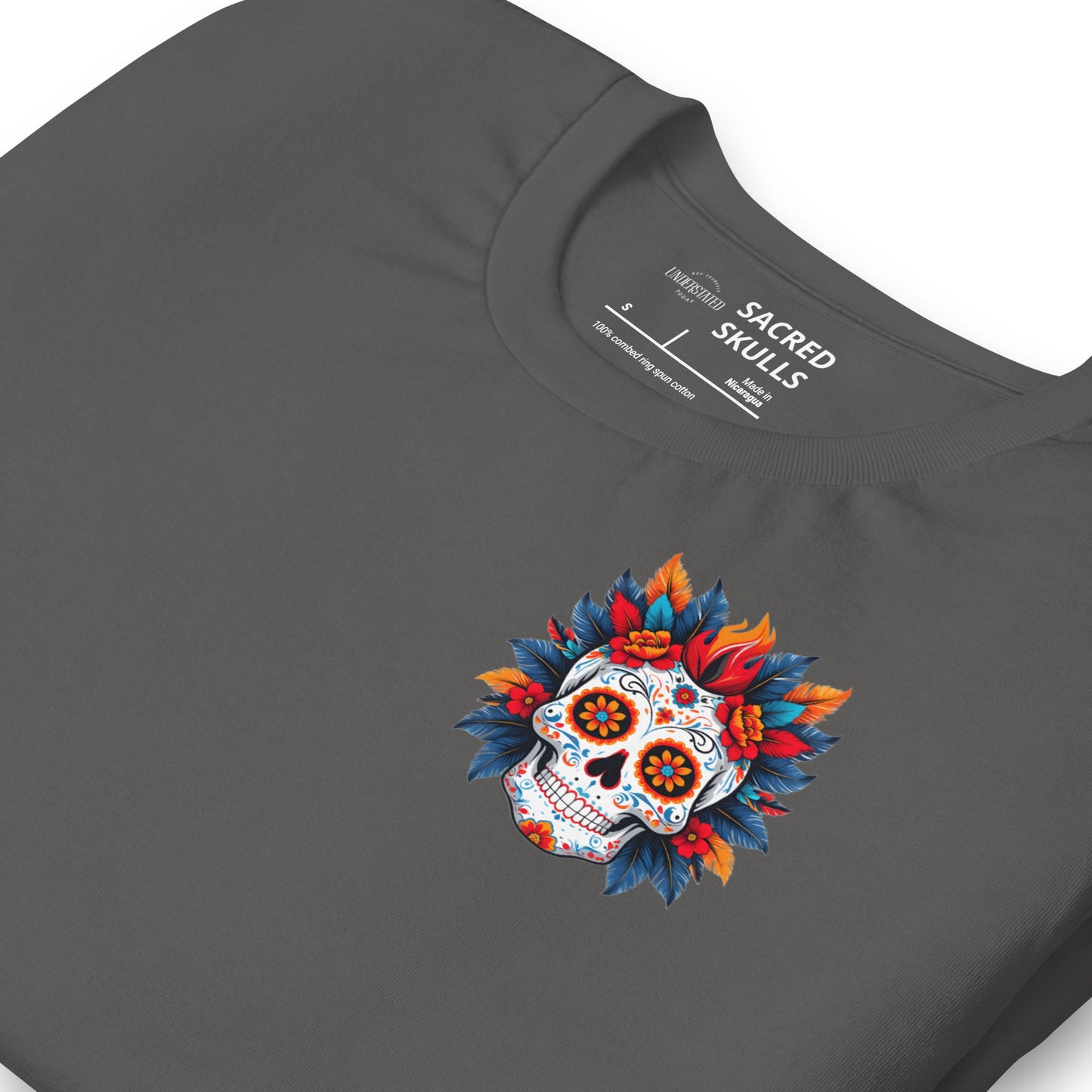 Vibrant Sugar Skull Tee