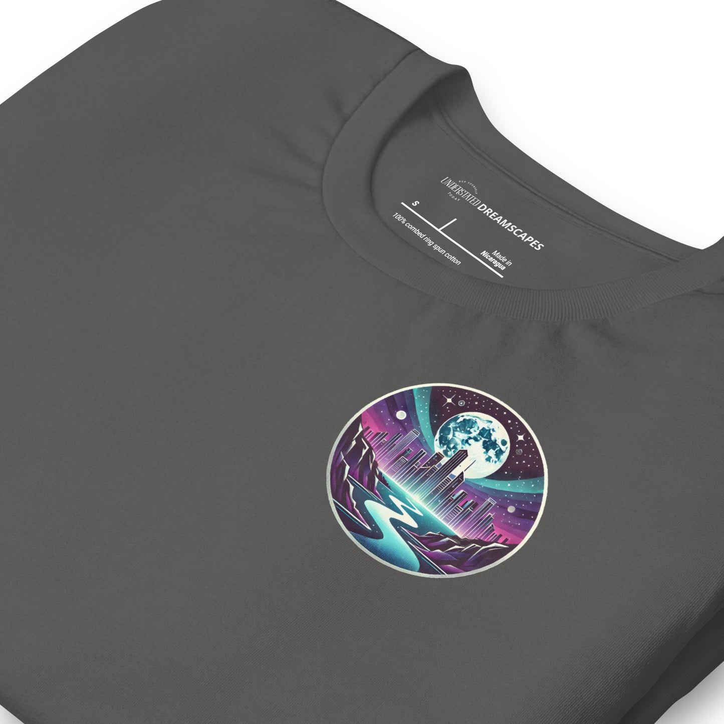 Celestial Cityscape Moonlight Tee