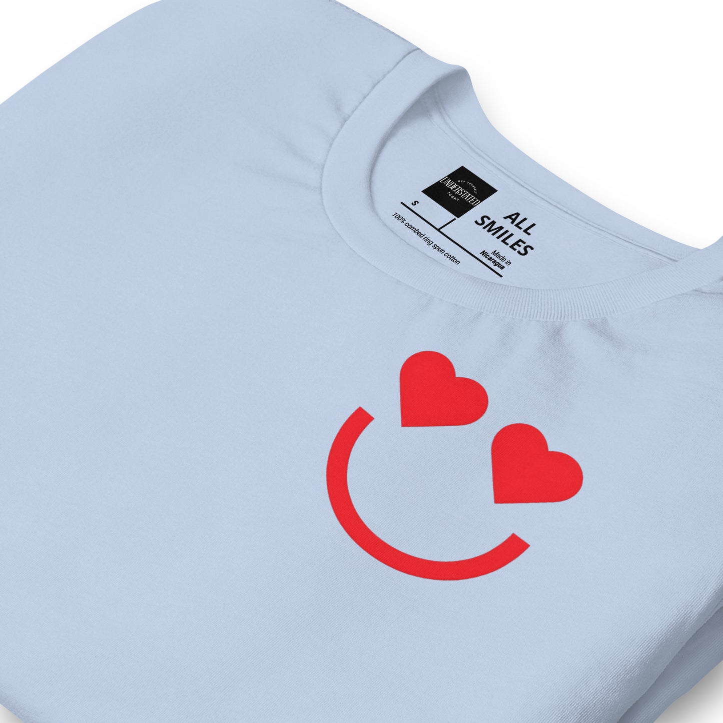 Men's Red Heart Eyes Tee