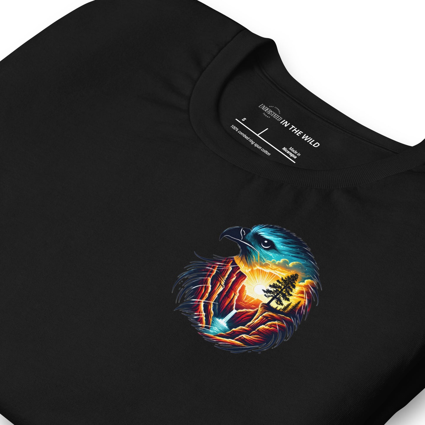 Majestic Canyon Eagle Nature Tee