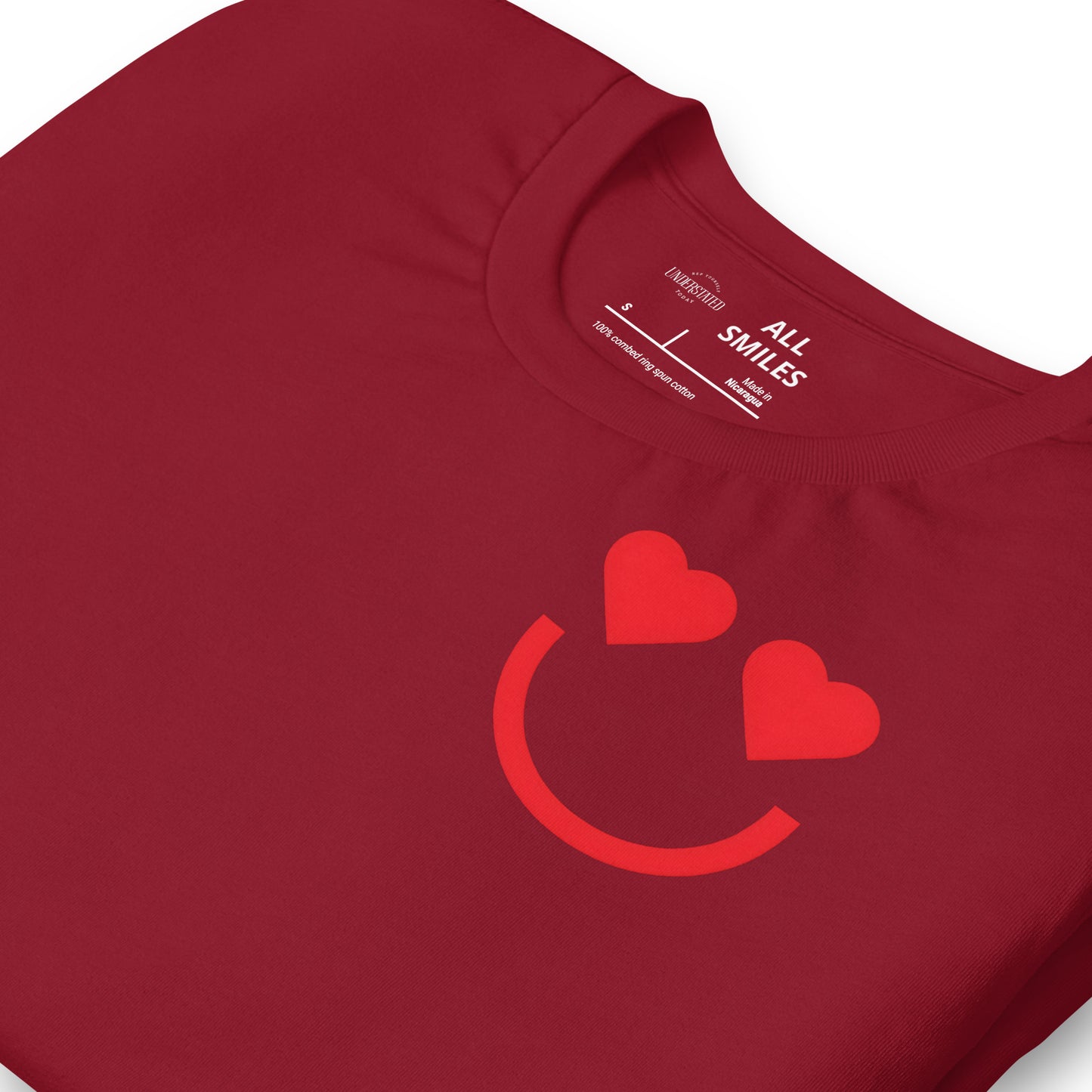 Men's Red Heart Eyes Tee