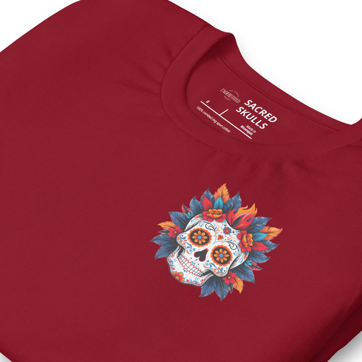 Vibrant Sugar Skull Tee