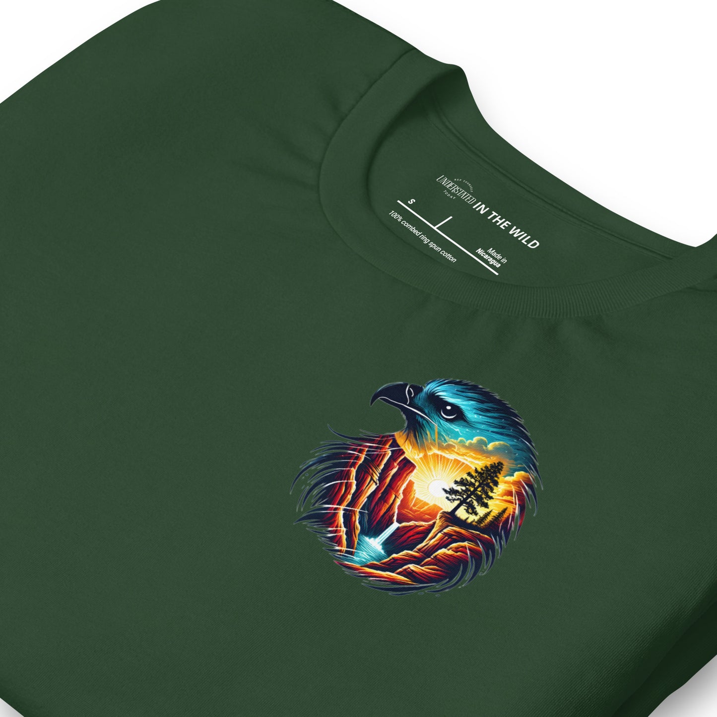 Majestic Canyon Eagle Nature Tee