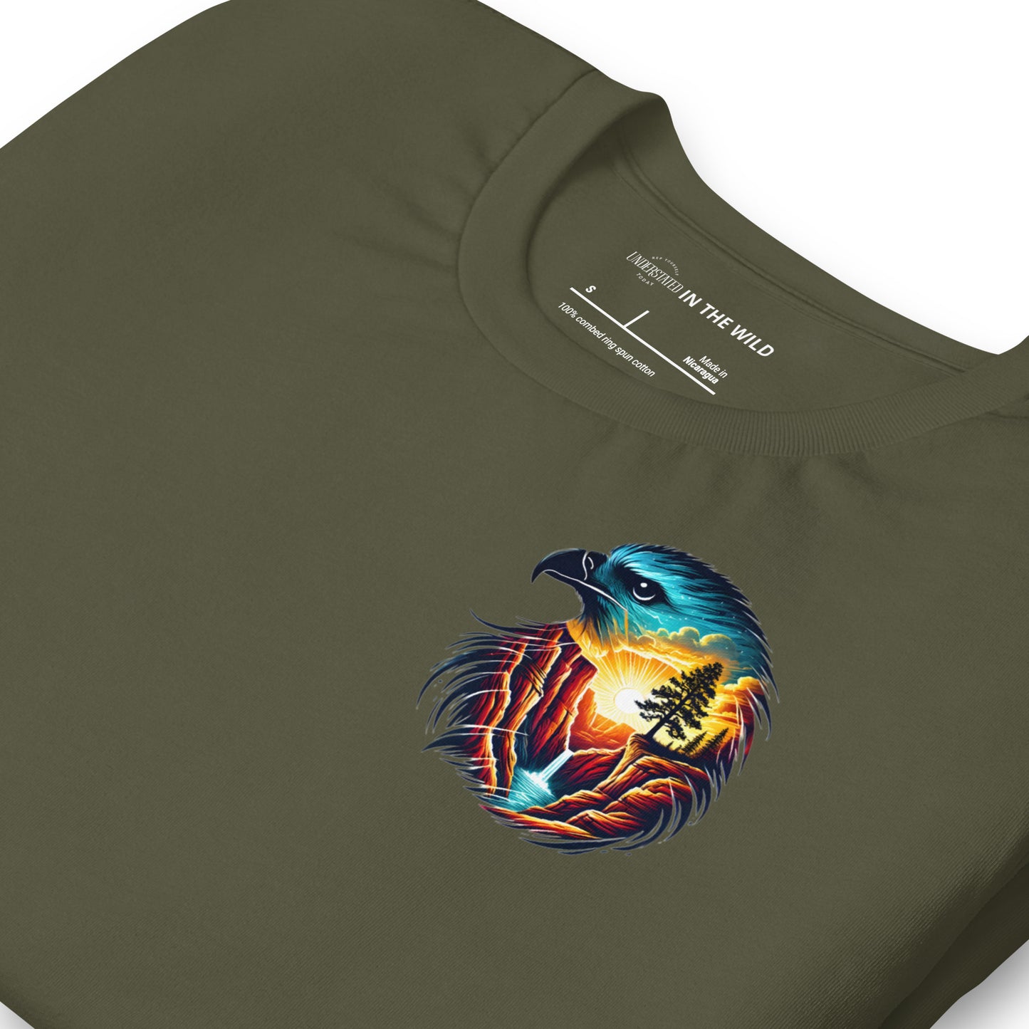 Majestic Canyon Eagle Nature Tee