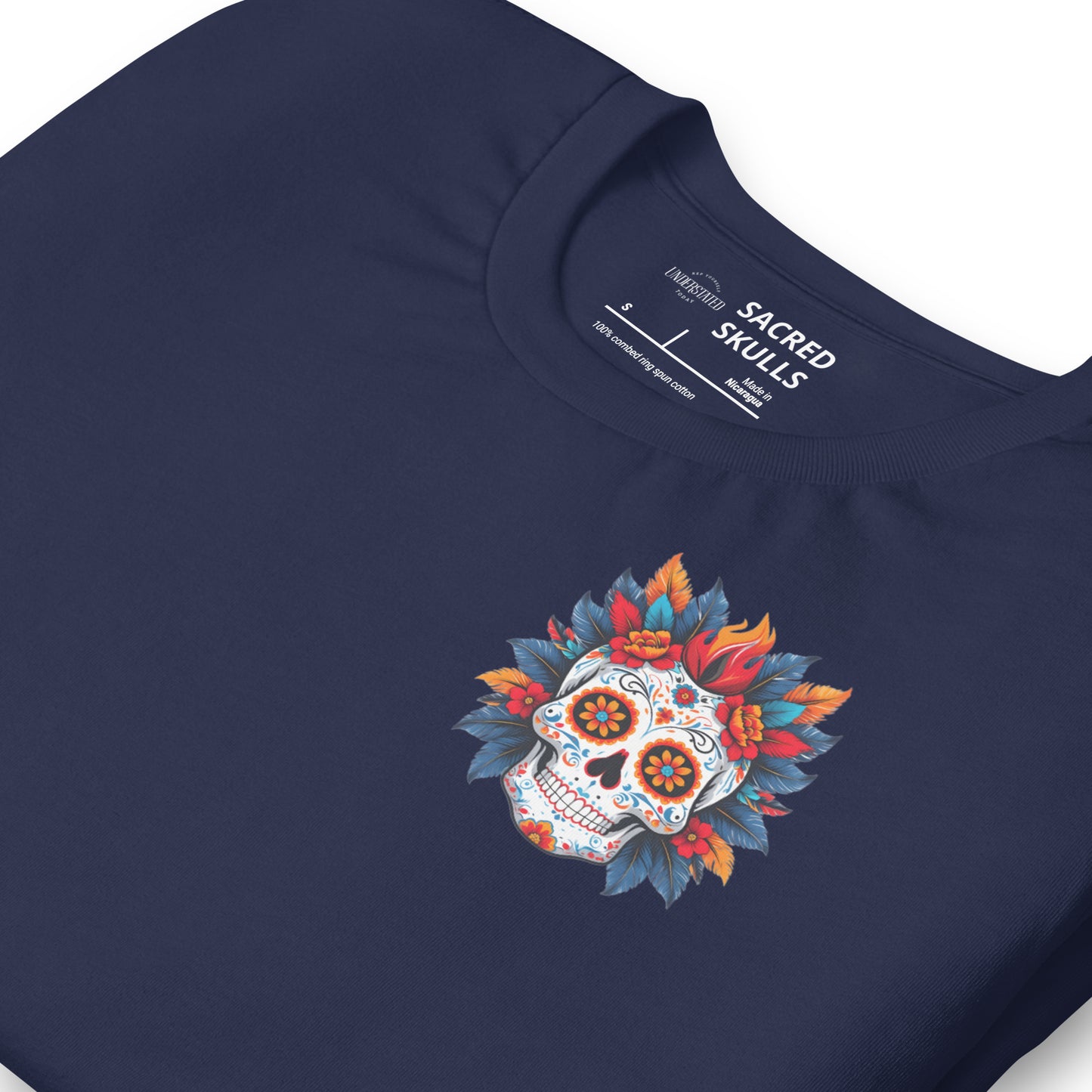 Vibrant Sugar Skull Tee