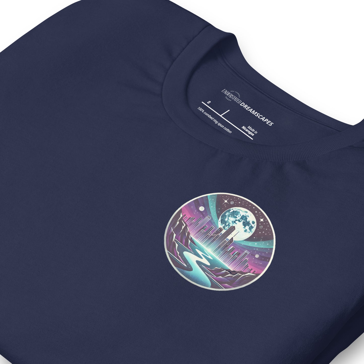 Celestial Cityscape Moonlight Tee