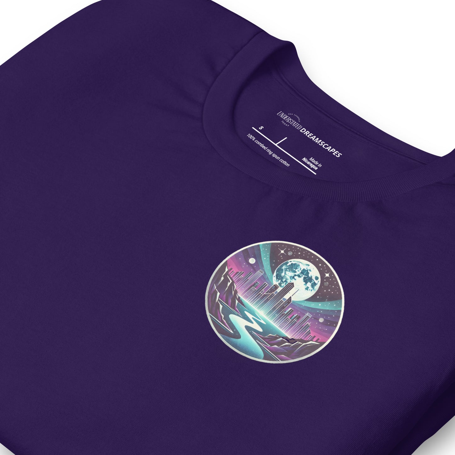 Celestial Cityscape Moonlight Tee