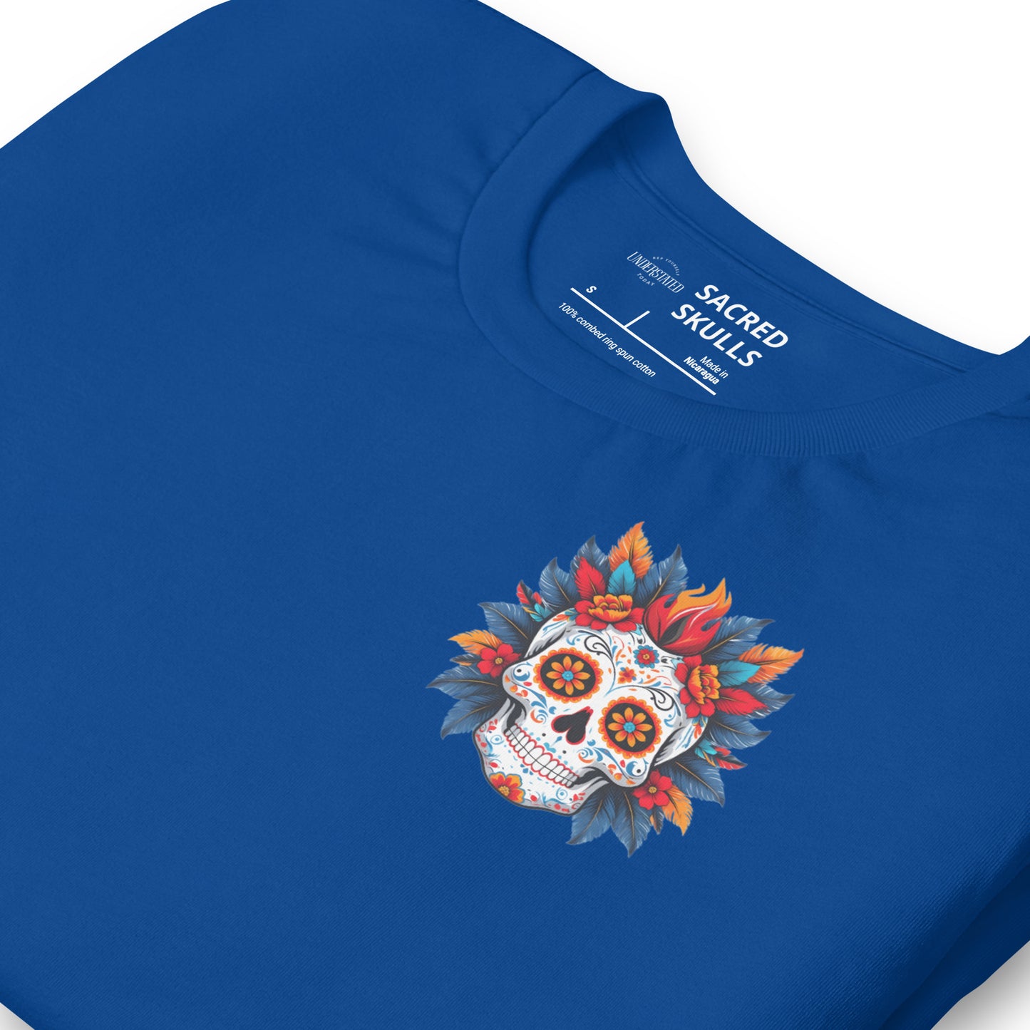 Vibrant Sugar Skull Tee