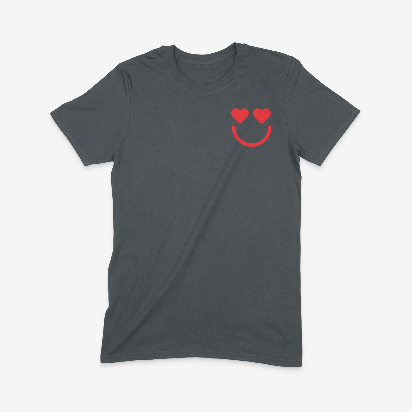 Men's Red Heart Eyes T