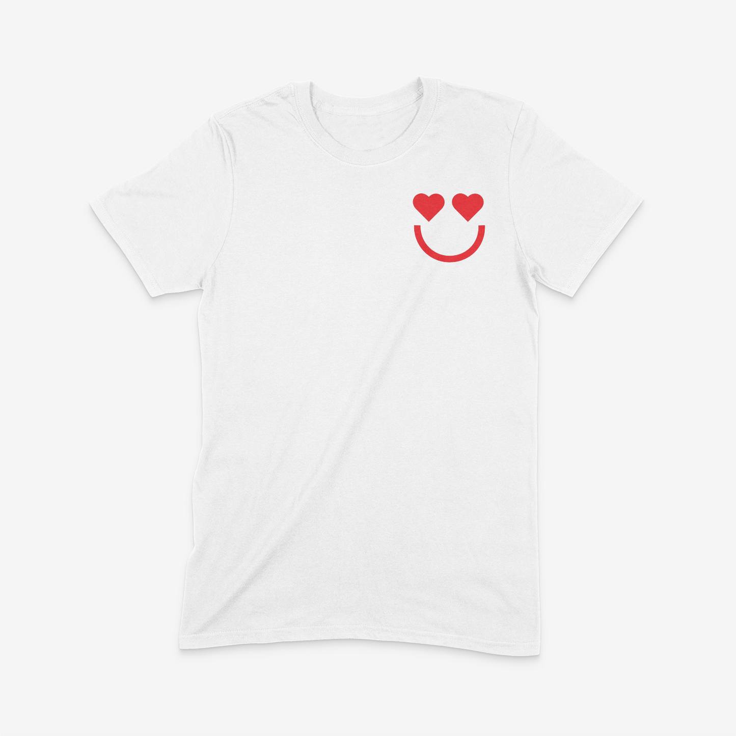 Men's Red Heart Eyes T