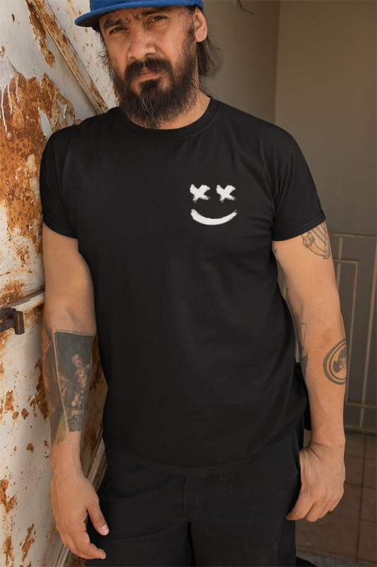 X'd Eyes Smiley Tee