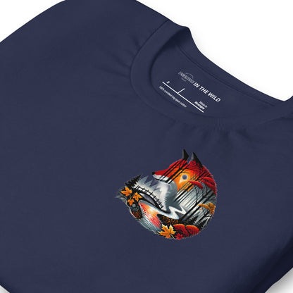Autumn Fox Silhouette Nature Tee